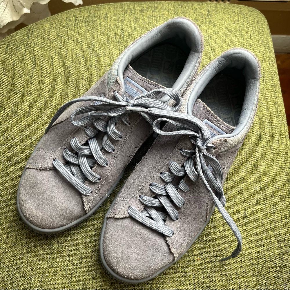 Puma blue sneakers